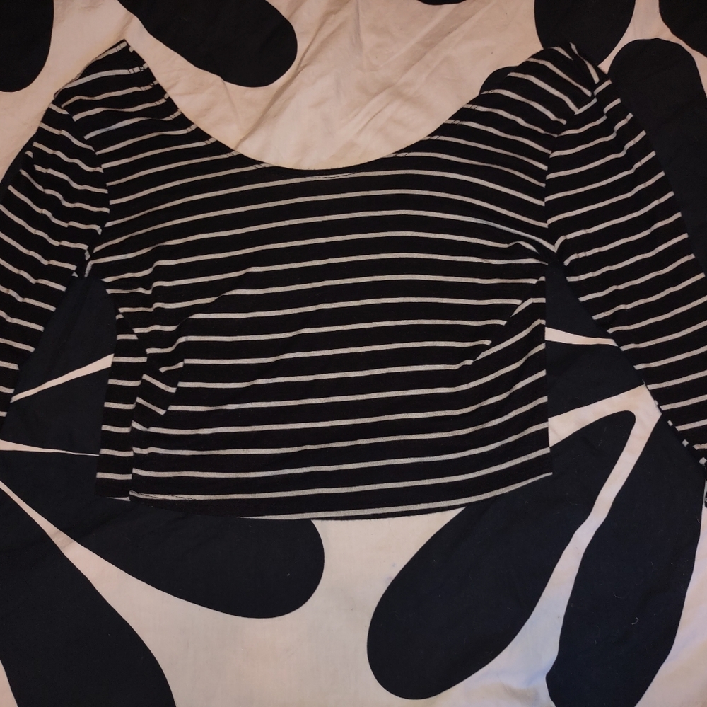 Off The Shoulder Cropped Blouse Small